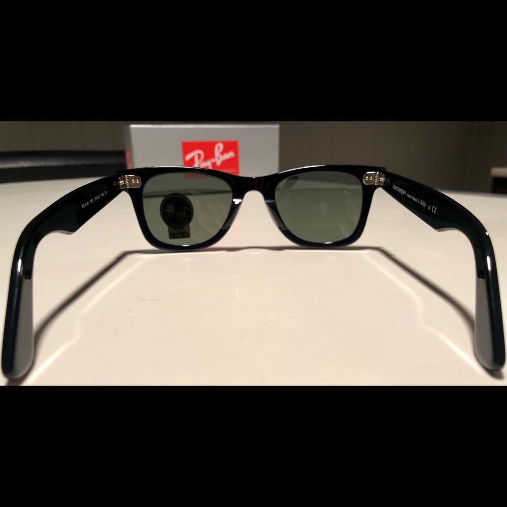Ray-Ban Wayfarer Sunglasses RB2140 G-15 - Picture 3 of 7